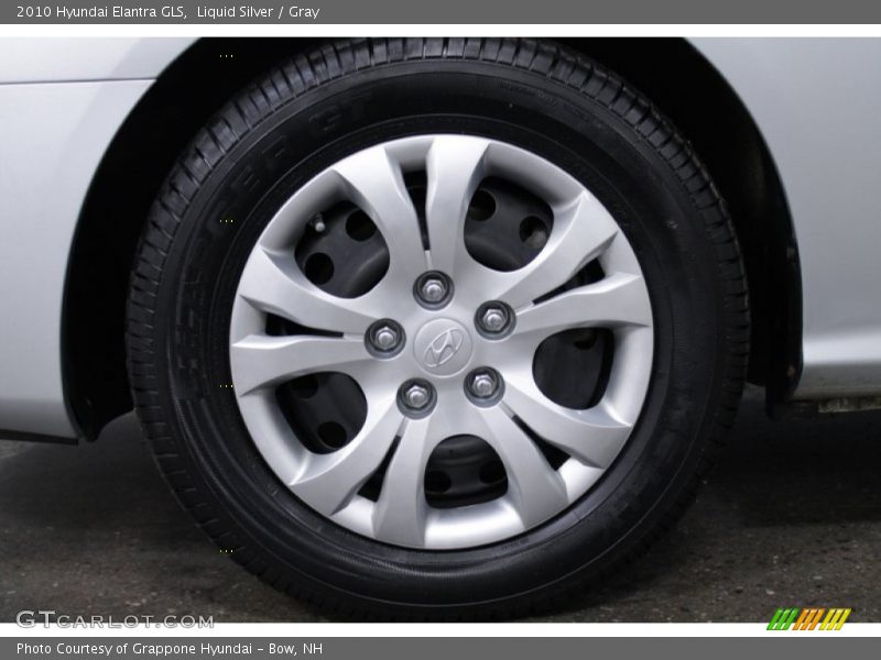 Liquid Silver / Gray 2010 Hyundai Elantra GLS