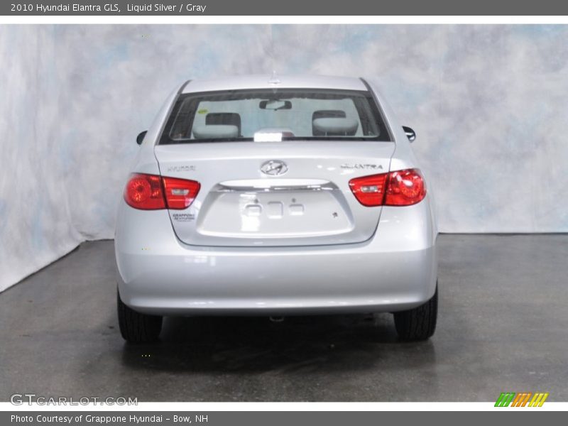Liquid Silver / Gray 2010 Hyundai Elantra GLS