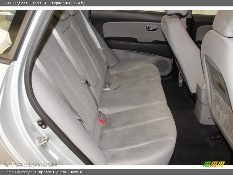 Liquid Silver / Gray 2010 Hyundai Elantra GLS