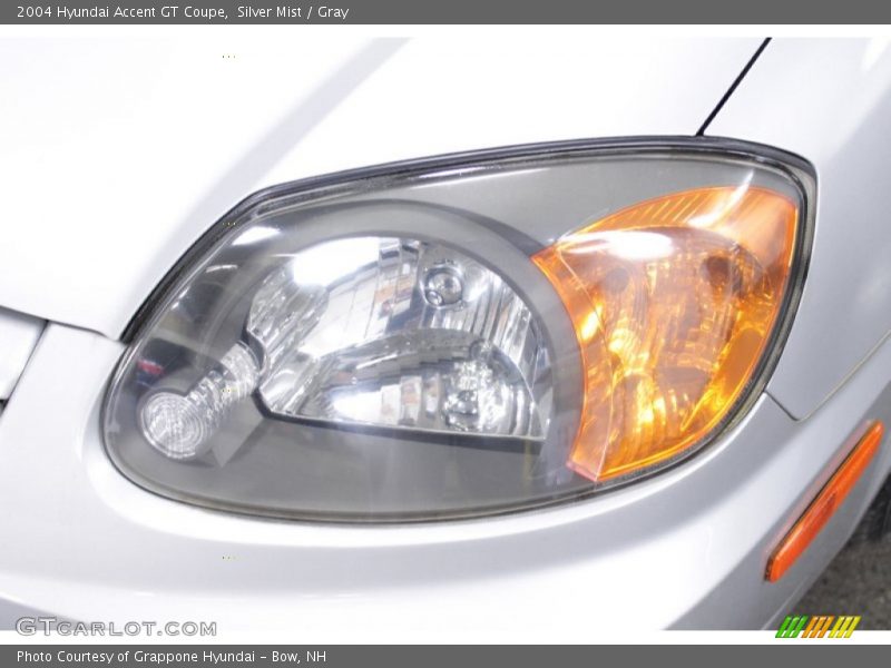 Silver Mist / Gray 2004 Hyundai Accent GT Coupe