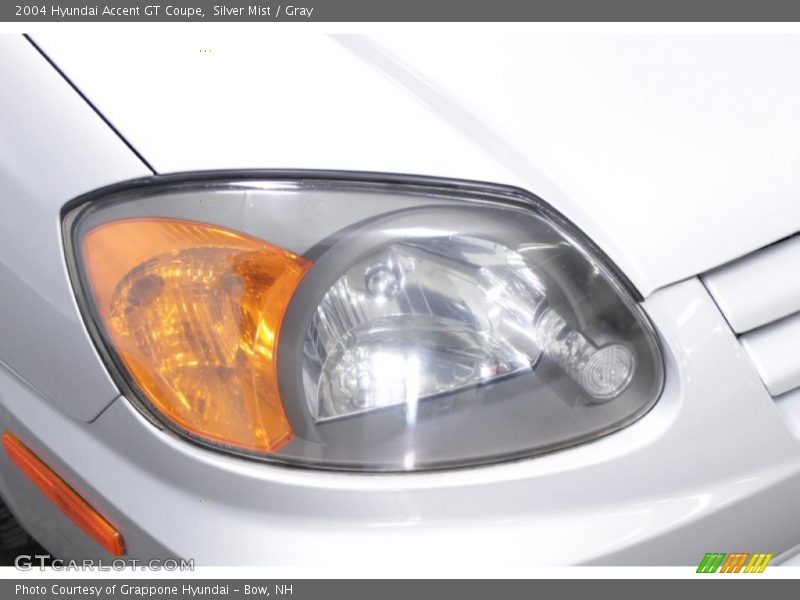 Silver Mist / Gray 2004 Hyundai Accent GT Coupe