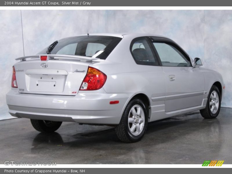 Silver Mist / Gray 2004 Hyundai Accent GT Coupe