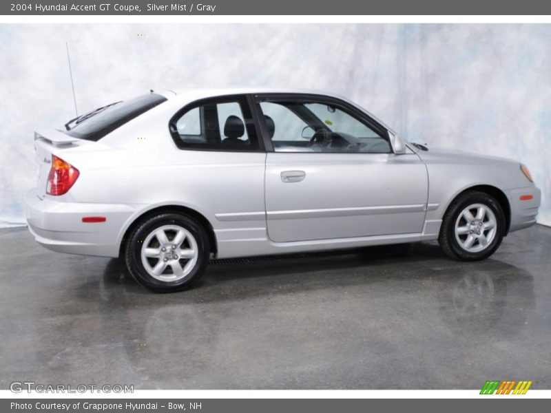 Silver Mist / Gray 2004 Hyundai Accent GT Coupe