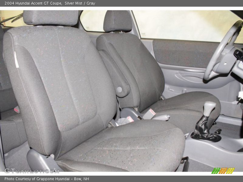 Silver Mist / Gray 2004 Hyundai Accent GT Coupe