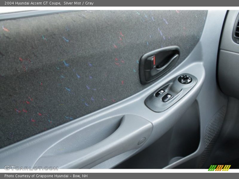 Silver Mist / Gray 2004 Hyundai Accent GT Coupe