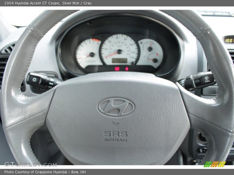 Silver Mist / Gray 2004 Hyundai Accent GT Coupe