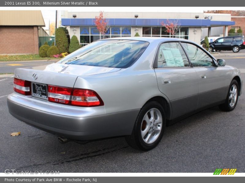 Millenium Silver Metallic / Black 2001 Lexus ES 300