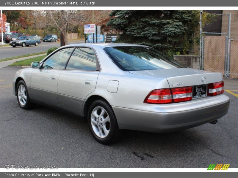 Millenium Silver Metallic / Black 2001 Lexus ES 300