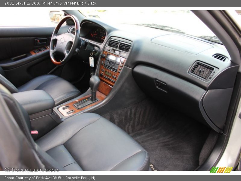 Millenium Silver Metallic / Black 2001 Lexus ES 300