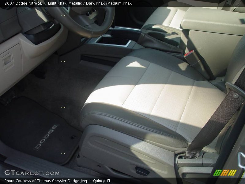 Light Khaki Metallic / Dark Khaki/Medium Khaki 2007 Dodge Nitro SLT