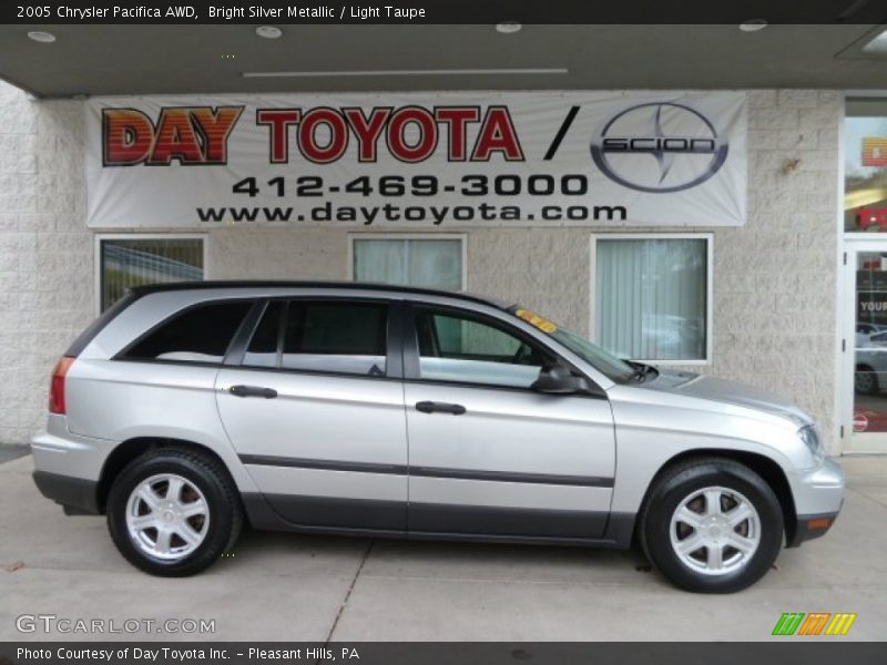 Bright Silver Metallic / Light Taupe 2005 Chrysler Pacifica AWD