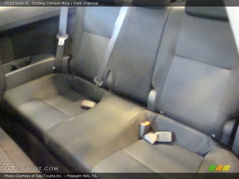 Sizzling Crimson Mica / Dark Charcoal 2010 Scion tC