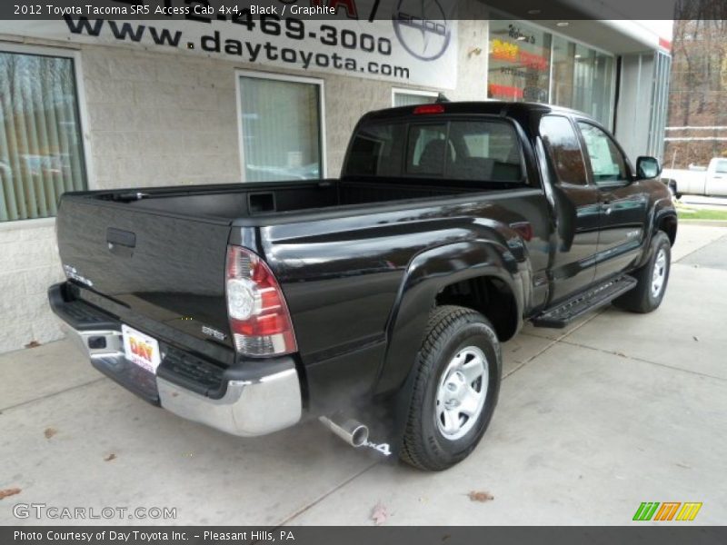 Black / Graphite 2012 Toyota Tacoma SR5 Access Cab 4x4