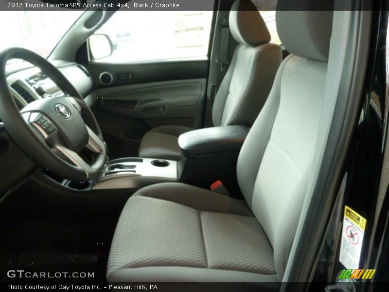 Black / Graphite 2012 Toyota Tacoma SR5 Access Cab 4x4