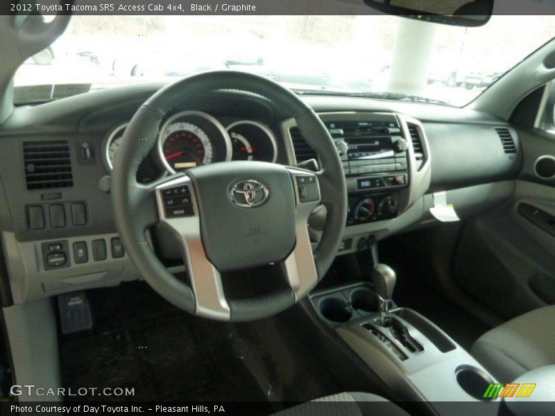 Black / Graphite 2012 Toyota Tacoma SR5 Access Cab 4x4
