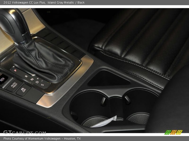 Island Gray Metallic / Black 2012 Volkswagen CC Lux Plus