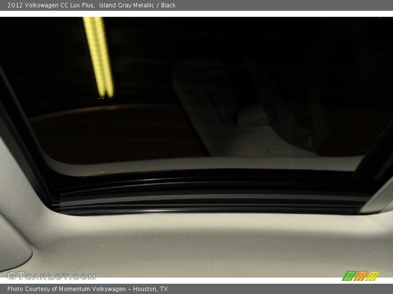 Island Gray Metallic / Black 2012 Volkswagen CC Lux Plus