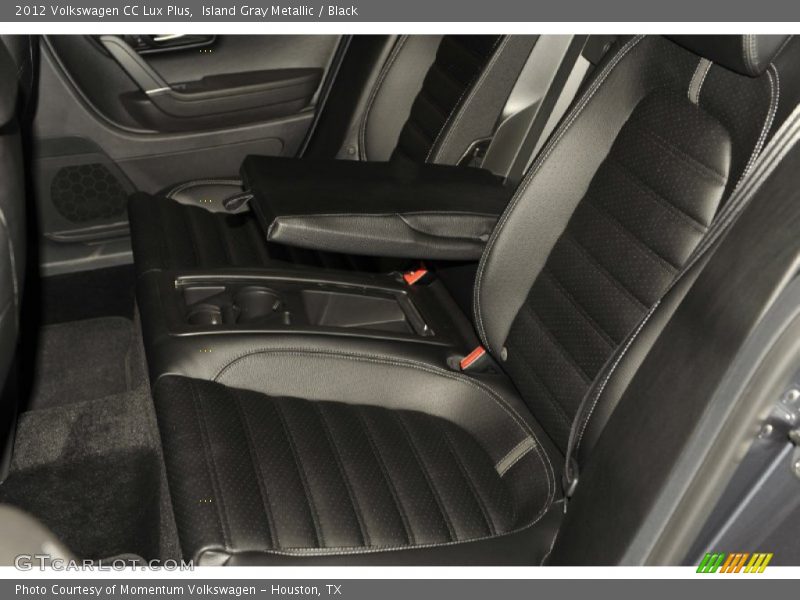 Island Gray Metallic / Black 2012 Volkswagen CC Lux Plus