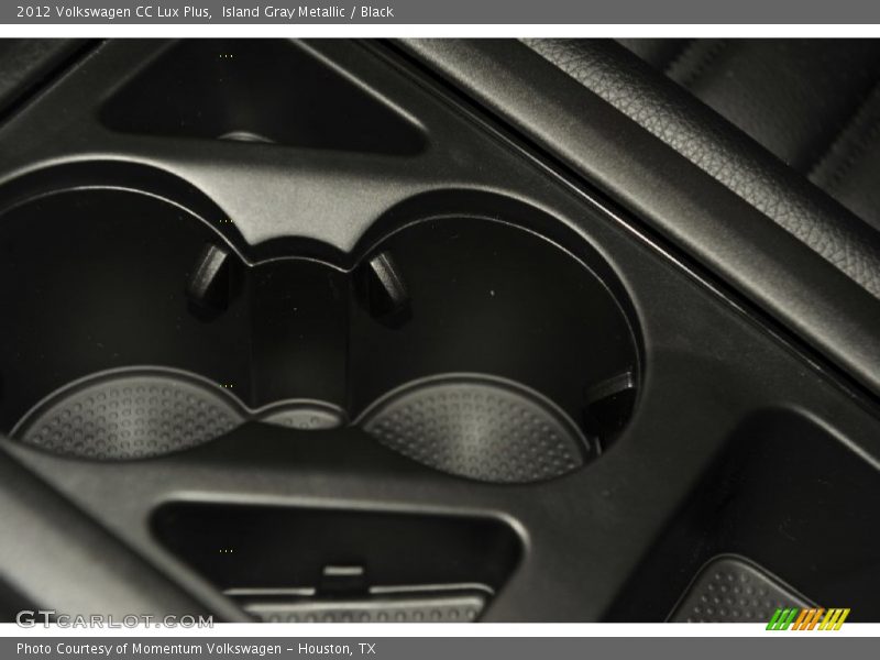 Island Gray Metallic / Black 2012 Volkswagen CC Lux Plus