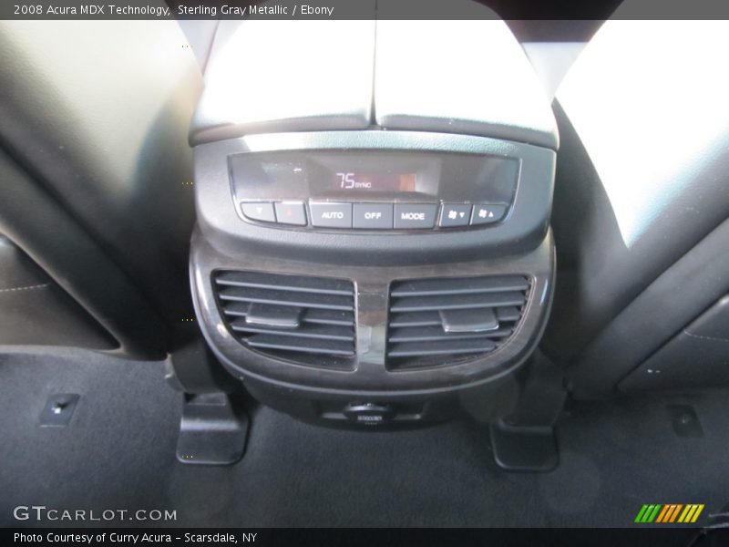 Sterling Gray Metallic / Ebony 2008 Acura MDX Technology
