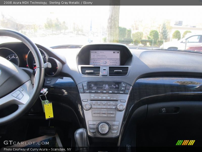 Sterling Gray Metallic / Ebony 2008 Acura MDX Technology