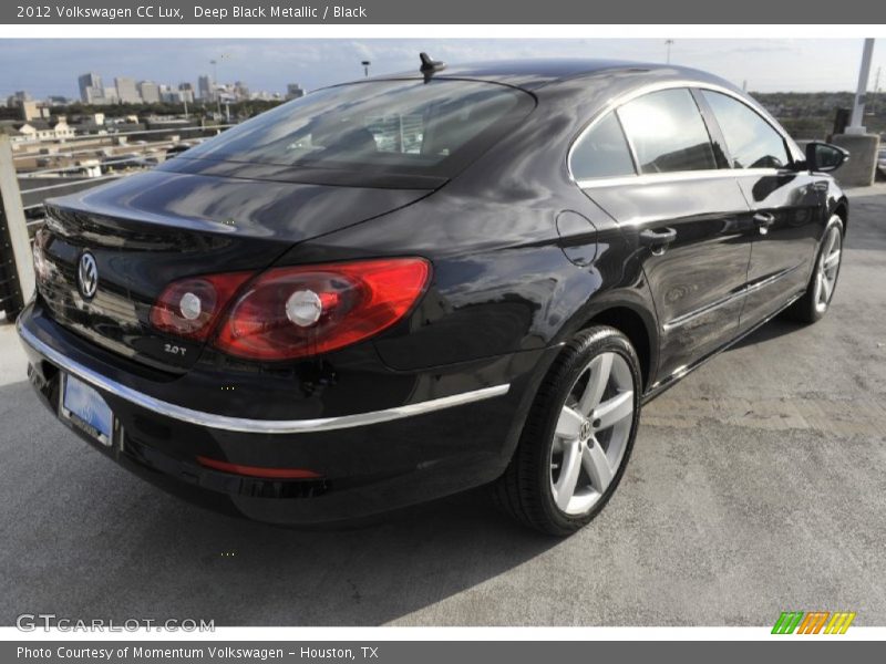 Deep Black Metallic / Black 2012 Volkswagen CC Lux