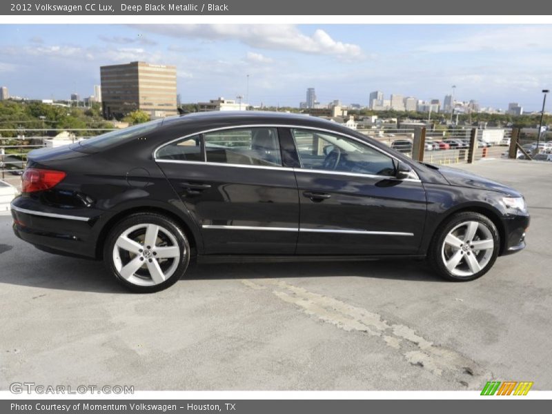 Deep Black Metallic / Black 2012 Volkswagen CC Lux