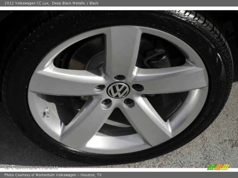 Deep Black Metallic / Black 2012 Volkswagen CC Lux