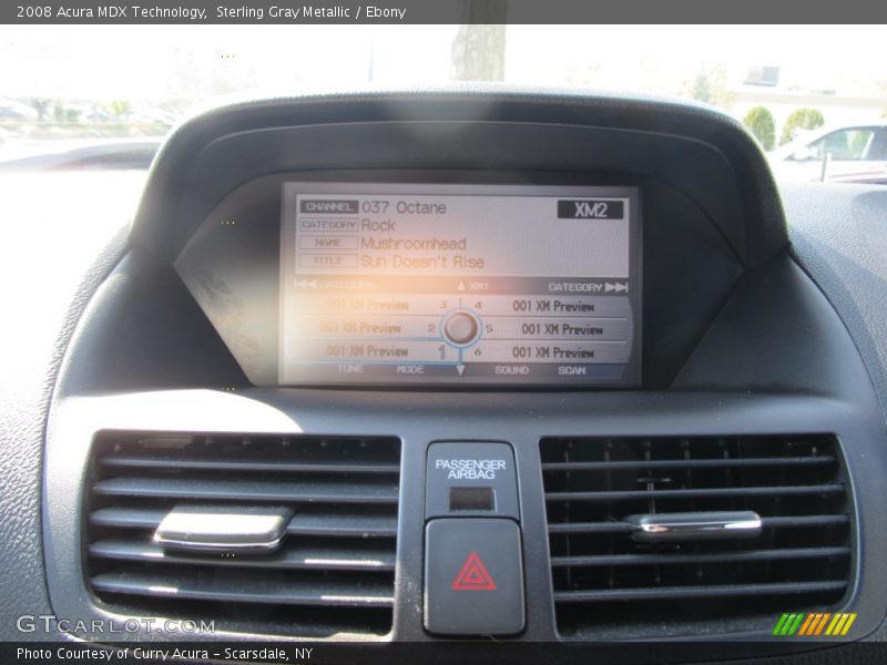 Sterling Gray Metallic / Ebony 2008 Acura MDX Technology