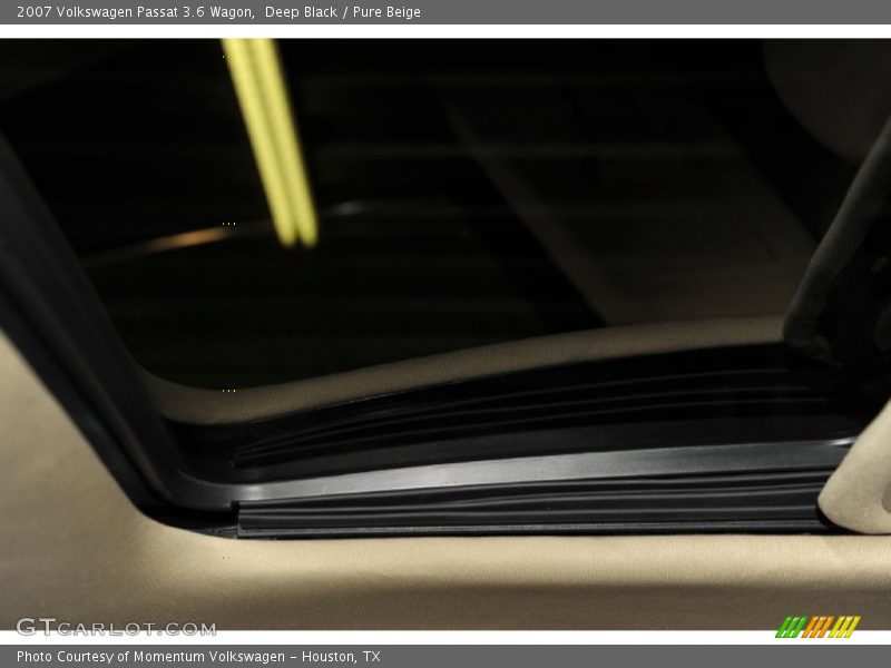 Deep Black / Pure Beige 2007 Volkswagen Passat 3.6 Wagon