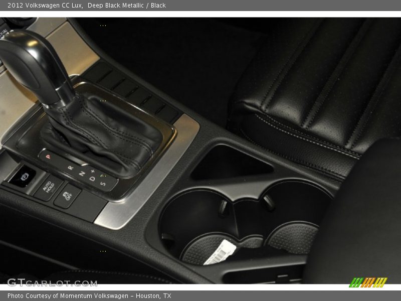 Deep Black Metallic / Black 2012 Volkswagen CC Lux