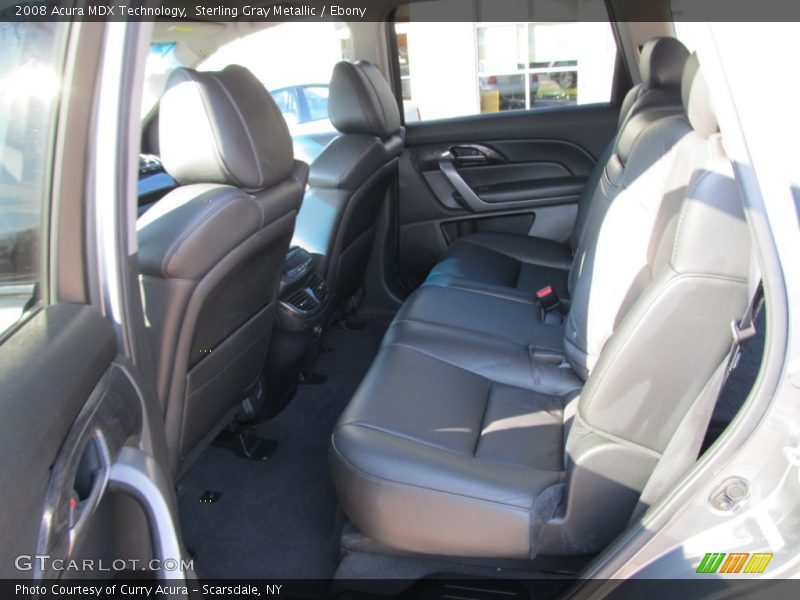 Sterling Gray Metallic / Ebony 2008 Acura MDX Technology