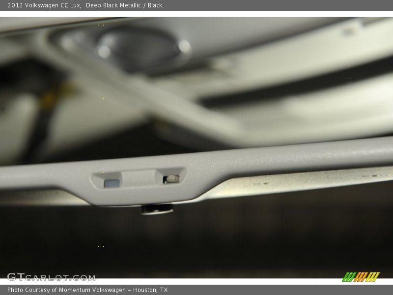 Deep Black Metallic / Black 2012 Volkswagen CC Lux