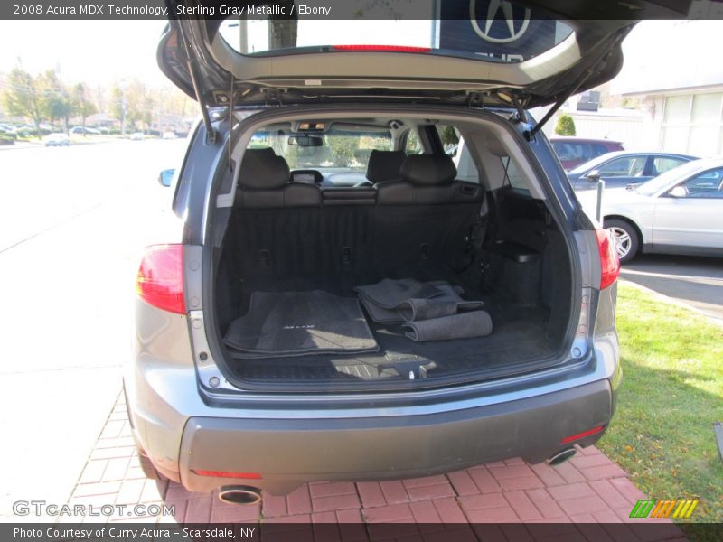 Sterling Gray Metallic / Ebony 2008 Acura MDX Technology