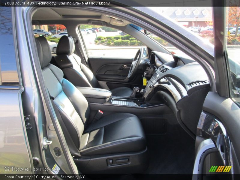 Sterling Gray Metallic / Ebony 2008 Acura MDX Technology