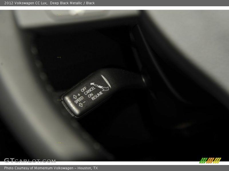 Deep Black Metallic / Black 2012 Volkswagen CC Lux