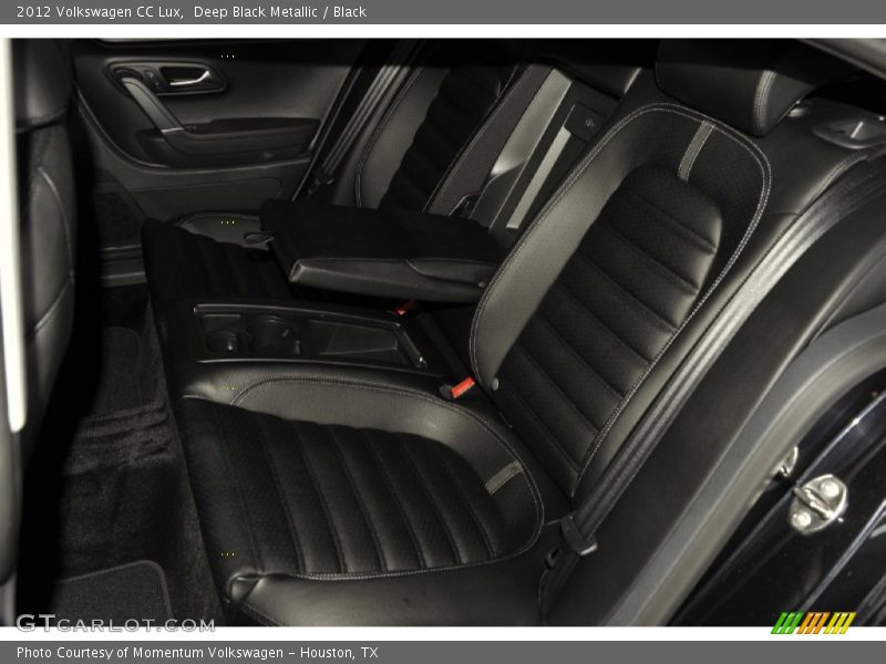 Deep Black Metallic / Black 2012 Volkswagen CC Lux