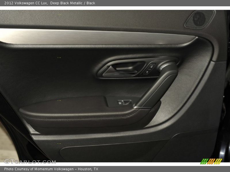 Deep Black Metallic / Black 2012 Volkswagen CC Lux