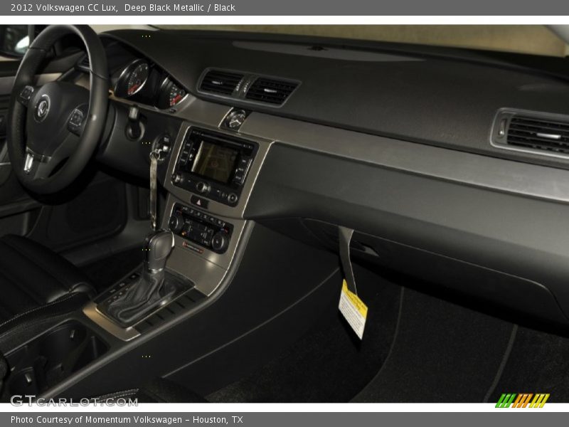 Deep Black Metallic / Black 2012 Volkswagen CC Lux