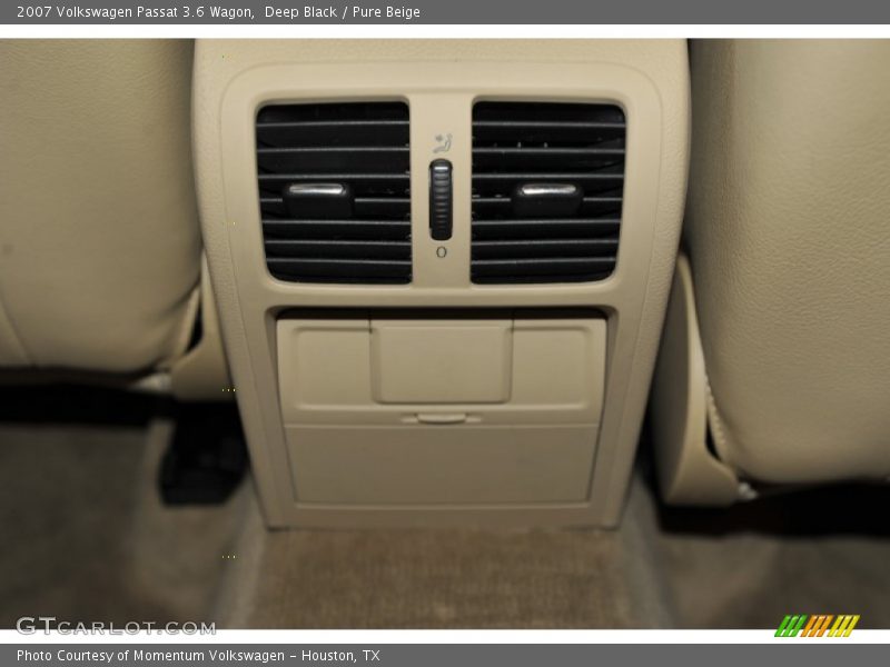 Deep Black / Pure Beige 2007 Volkswagen Passat 3.6 Wagon
