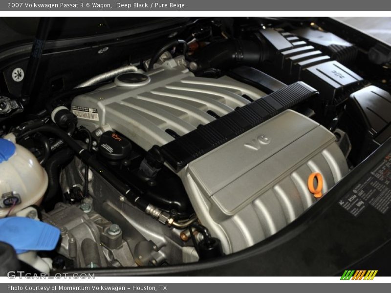 Deep Black / Pure Beige 2007 Volkswagen Passat 3.6 Wagon