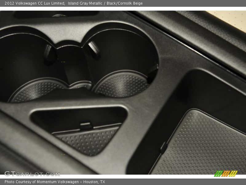 Island Gray Metallic / Black/Cornsilk Beige 2012 Volkswagen CC Lux Limited