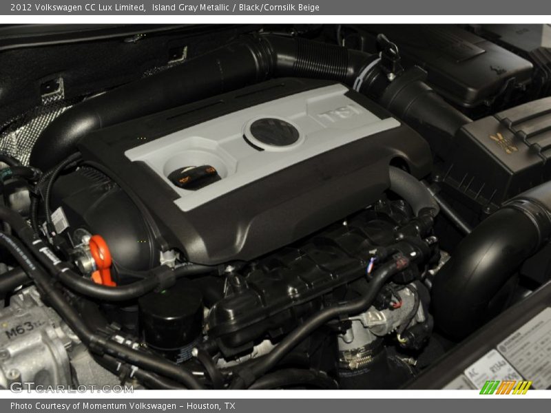Island Gray Metallic / Black/Cornsilk Beige 2012 Volkswagen CC Lux Limited