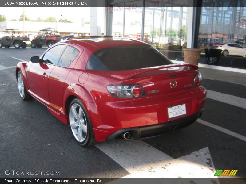 Velocity Red Mica / Black 2004 Mazda RX-8