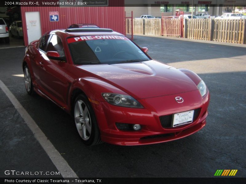 Velocity Red Mica / Black 2004 Mazda RX-8