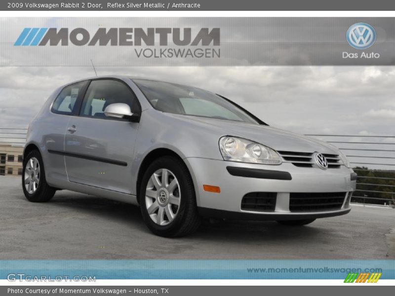 Reflex Silver Metallic / Anthracite 2009 Volkswagen Rabbit 2 Door