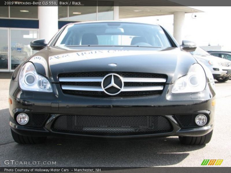 Black / Black 2009 Mercedes-Benz CLS 550