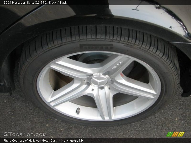 Black / Black 2009 Mercedes-Benz CLS 550