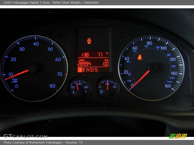 Reflex Silver Metallic / Anthracite 2009 Volkswagen Rabbit 2 Door