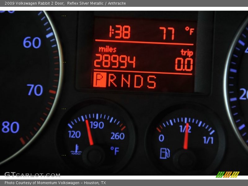 Reflex Silver Metallic / Anthracite 2009 Volkswagen Rabbit 2 Door